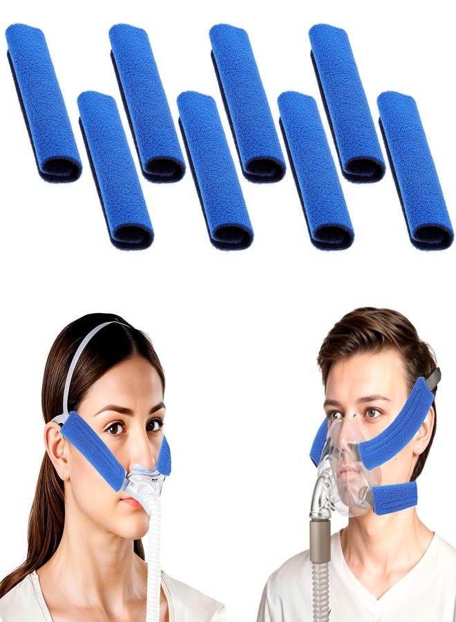 أغطية حزام جهاز التنفس CPAP، 6 قطع من أغطية حزام قناع جهاز التنفس CPAP، وسائد حزام جهاز التنفس CPAP مصنوعة من قماش ناعم، وسادات وجه جهاز التنفس CPAP لمعظم أغطية الرأس الخاصة بجهاز التنفس CPAP - Image 1